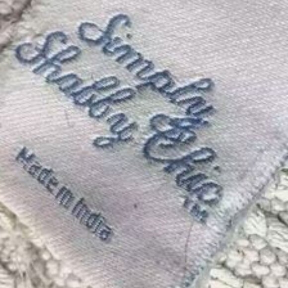 Simply Shabby Chic Cottage Core Bath Mat Rug With Lattice Pattern Light Pink - Picture 3 of 3